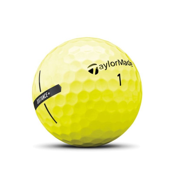 Taylormade Distance+ Yellow Golf Balls