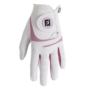FootJoy Ladies WeatherSof Glove White/Pink