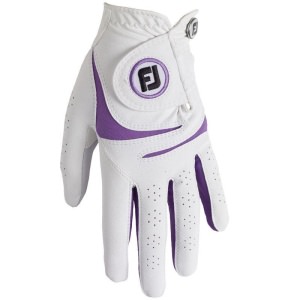 FootJoy Ladies WeatherSof Glove White Purple 
