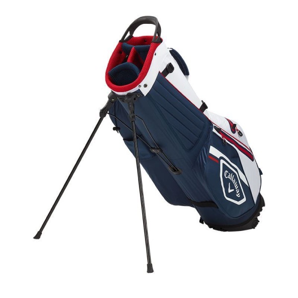 Callaway Chev Dry Stand Bag 2021 - Navy/White/Red