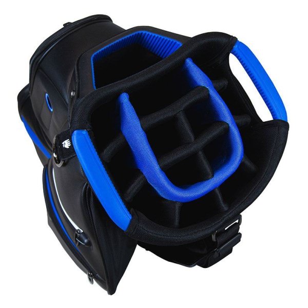 Taylormade Deluxe Cart Bag - Black/Blue
