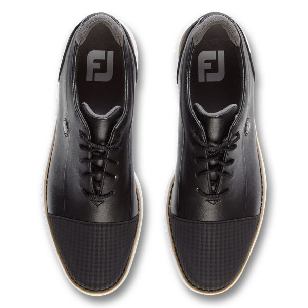 Footjoy Ladies Traditions Golf Shoes - Medium Width Black 97917