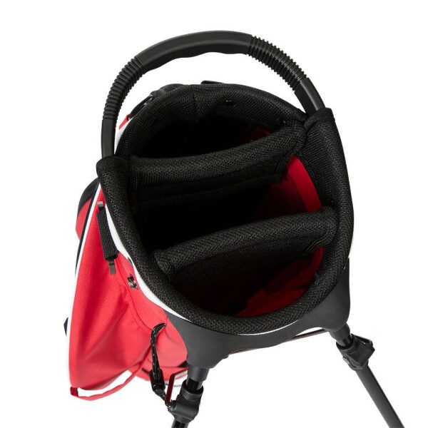 Cobra Ultralight Sunday Stand Bag - Black/Red