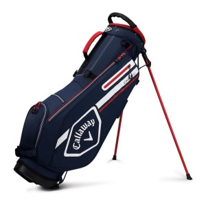 Callaway Chev C Stand Bag - Navy/Red