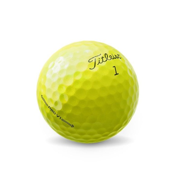 Titleist Pro V1 Yellow Golf Balls 