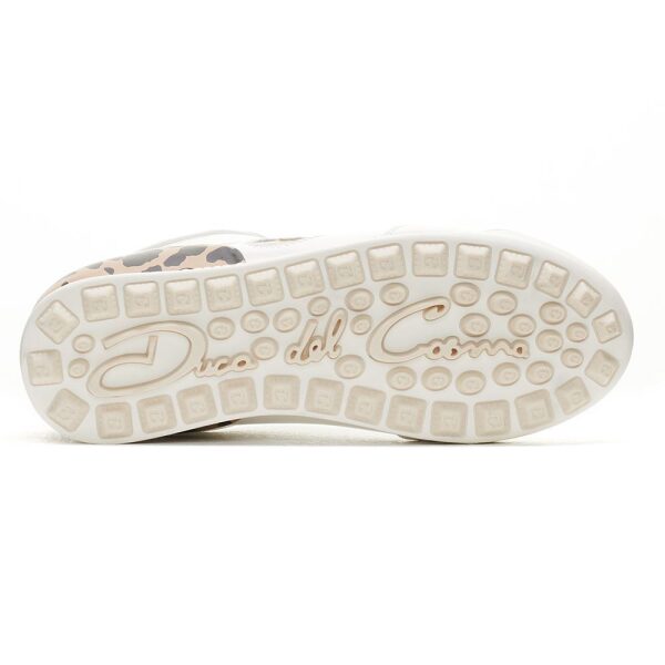 DUCA Ladies King Cheetah Golf Shoes - White 122015 100