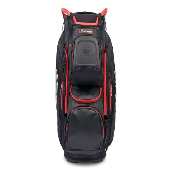 Titleist Cart 15 Stadry Golf Bag Black Red