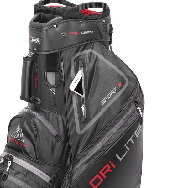 Big Max DRI LITE Sport 2 Cart Bag Black