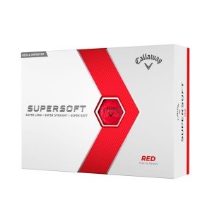 Callaway Supersoft 23 Red Dozen Golf Balls