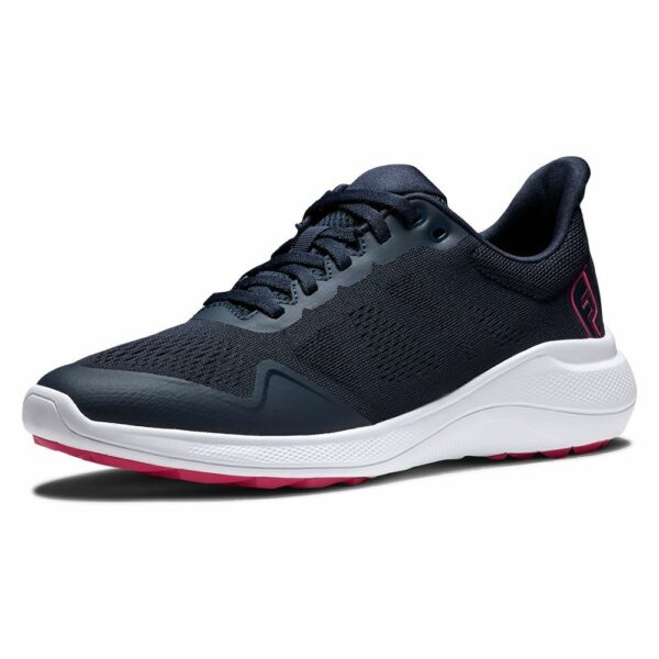  Footjoy Ladies Flex 2022 Golf Shoes - Navy 95765