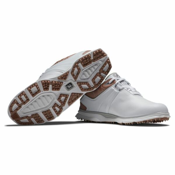 Footjoy Pro SL Ladies Golf Shoes - White/Rose - 98140