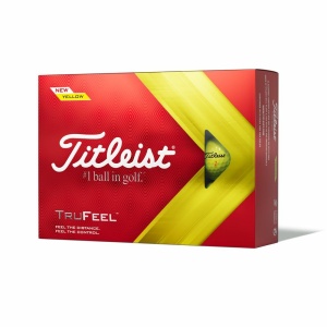 Titleist TruFeel Yellow Golf Balls 2022