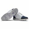 Footjoy Ladies Traditions Golf Shoes - White/Navy 97915