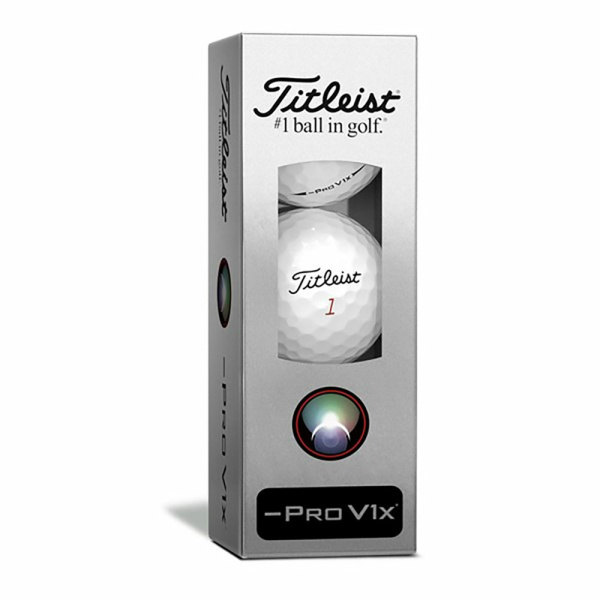 Titleist Pro V1x Left Dash White Golf Balls	
