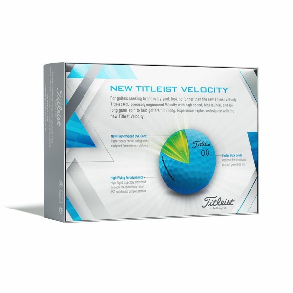 Titleist Velocity Blue Golf Balls 2022	