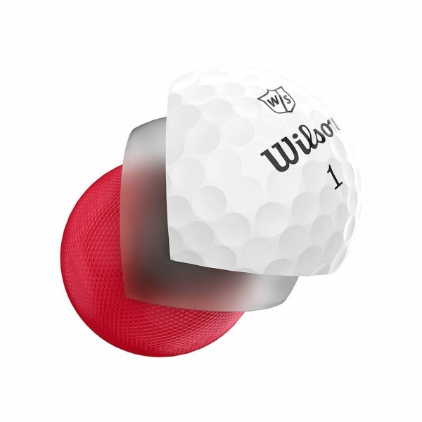 Wilson Triad White Golf Balls	