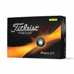 Titleist Pro V1 Yellow Golf Balls 2023	