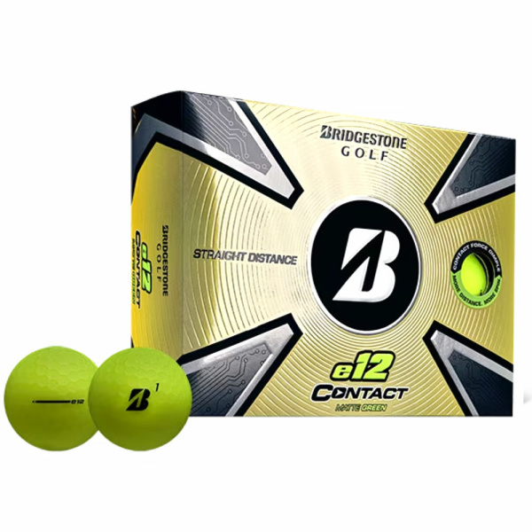 Bridgestone E12 Contact Green Golf Balls