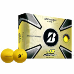 Bridgestone E12 Contact Yellow Golf Balls