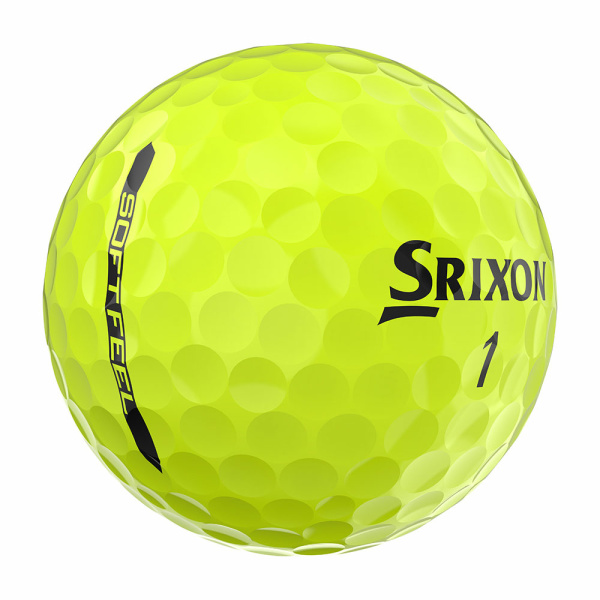 Srixon Soft Feel Yellow Golf Balls 2023	