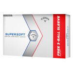 Callaway Supersoft 2023 White 15 Golf Balls	