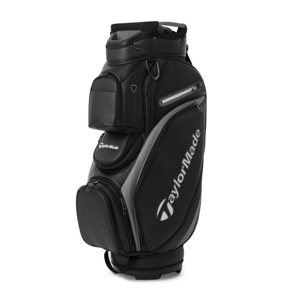 TaylorMade Deluxe Cart Bag - BLK/RED