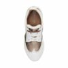 Duca Serena Ladies Golf Shoes - White/Taupe