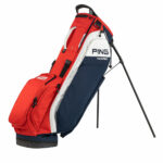 Ping Hoofer Stand Bag Navy Red 2023
