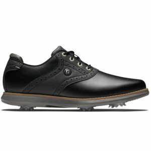 Footjoy Ladies Traditions Golf Shoes - Wide Width Black - 97908