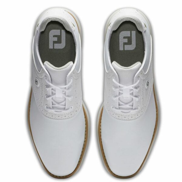 Footjoy Ladies Traditions Golf Shoes - White - 97906