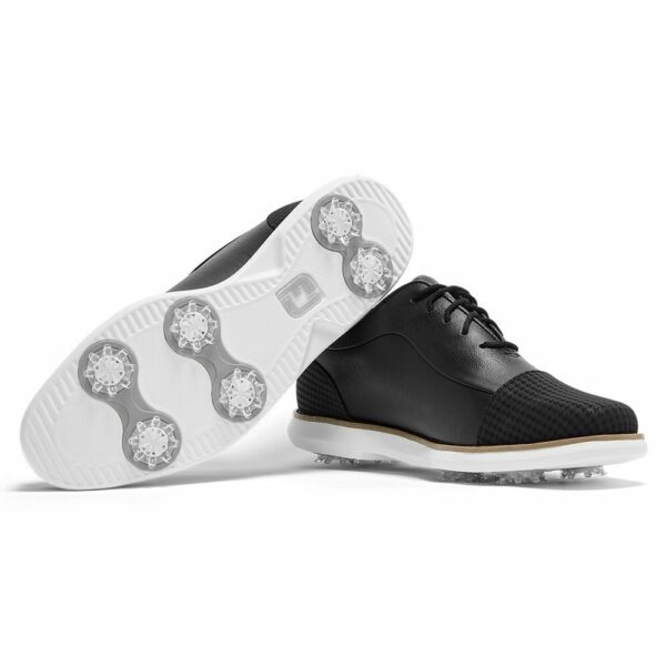 Footjoy Ladies Traditions Golf Shoes - Black 97917