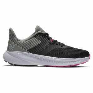 Footjoy Flex Ladies Golf Shoes Black/Grey/White 95717