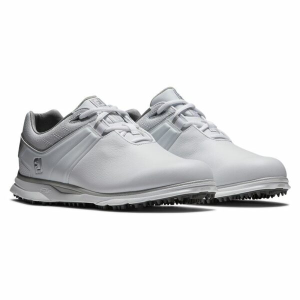 Footjoy Pro SL Ladies Golf Shoes - White/Grey - 98134