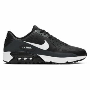 Nike Air Max 90 G Golf Shoes  - Black/White - CU9978 002